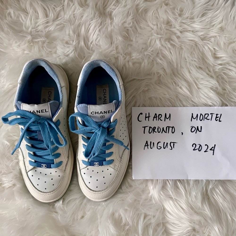 Chanel interlocking CC sneakers